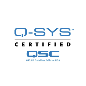 Q-SYS certified logo