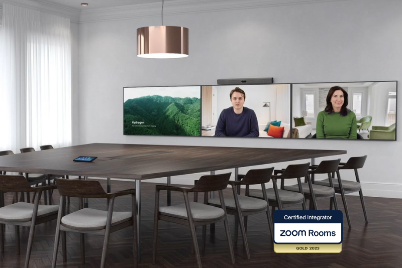 A Zoom certified meeting room