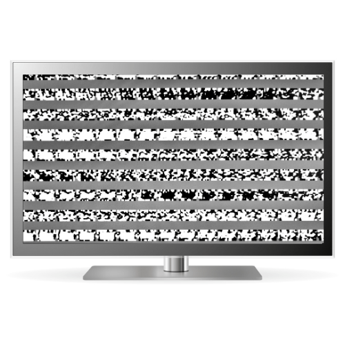 TV screen display error